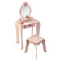 Voir la diapositive 1 : One Two Fun Ensemble coiffeuse et tabouret en bois