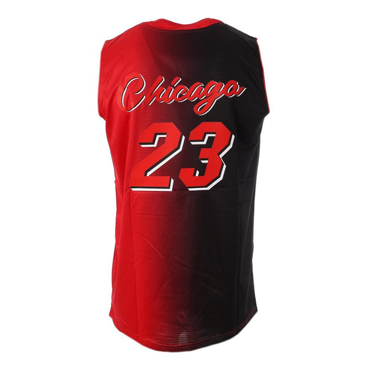 SPORTZONE Chicago Maillot Rouge/Noir Homme Sport Zone Tank 23