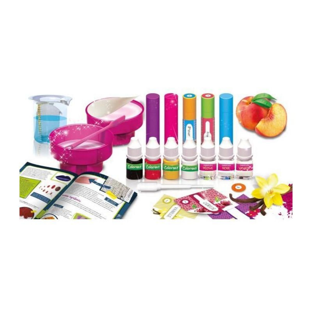 LISCIANI GIOCHI Génius Science - loisirs créatifs - la science des rouges a levres - LISCIANI