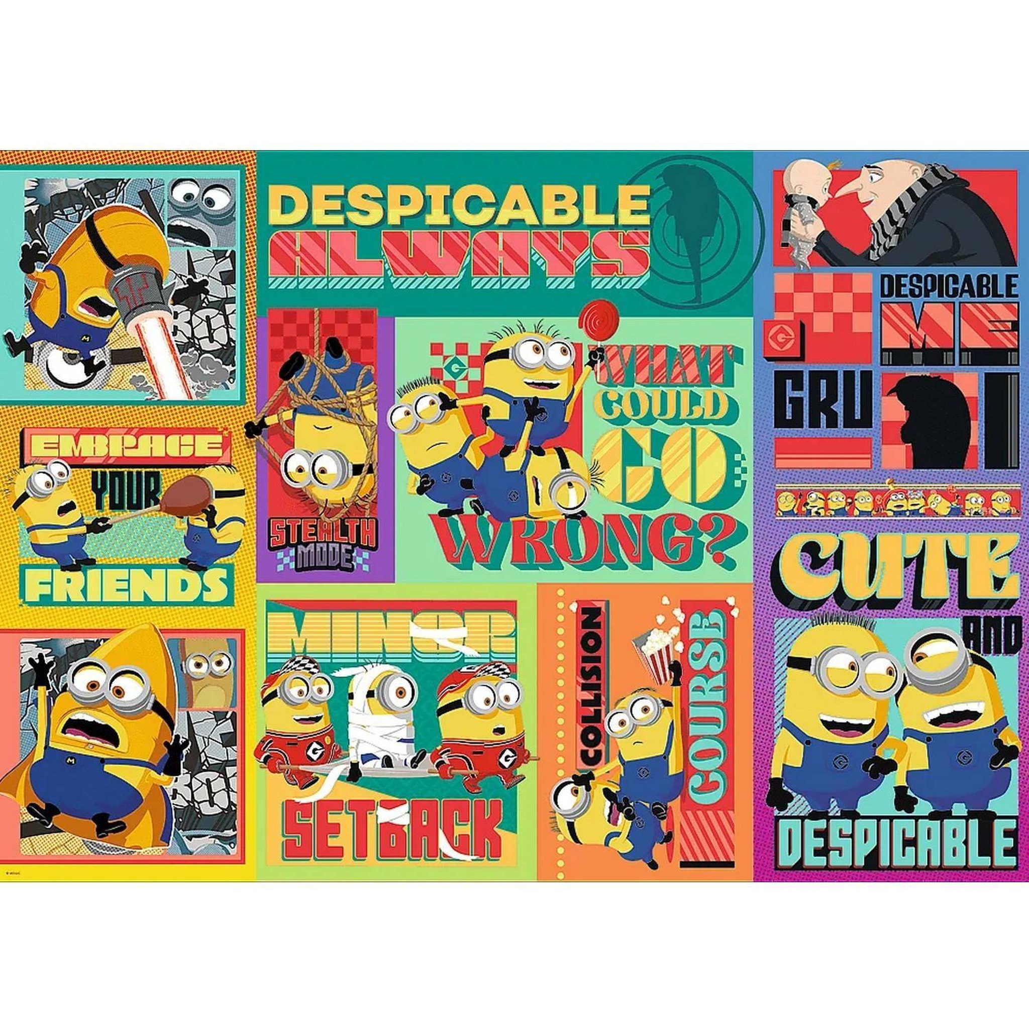 Trefl Puzzle 1000 pièces : Moi, moche et méchant 4