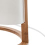 Voir la diapositive 3 : ATMOSPHERA Lampe en bambou Scandi - Diam. 20 cm - Blanc