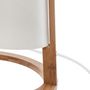 Voir la diapositive 3 : ATMOSPHERA Lampe en bambou Scandi - Diam. 20 cm - Blanc