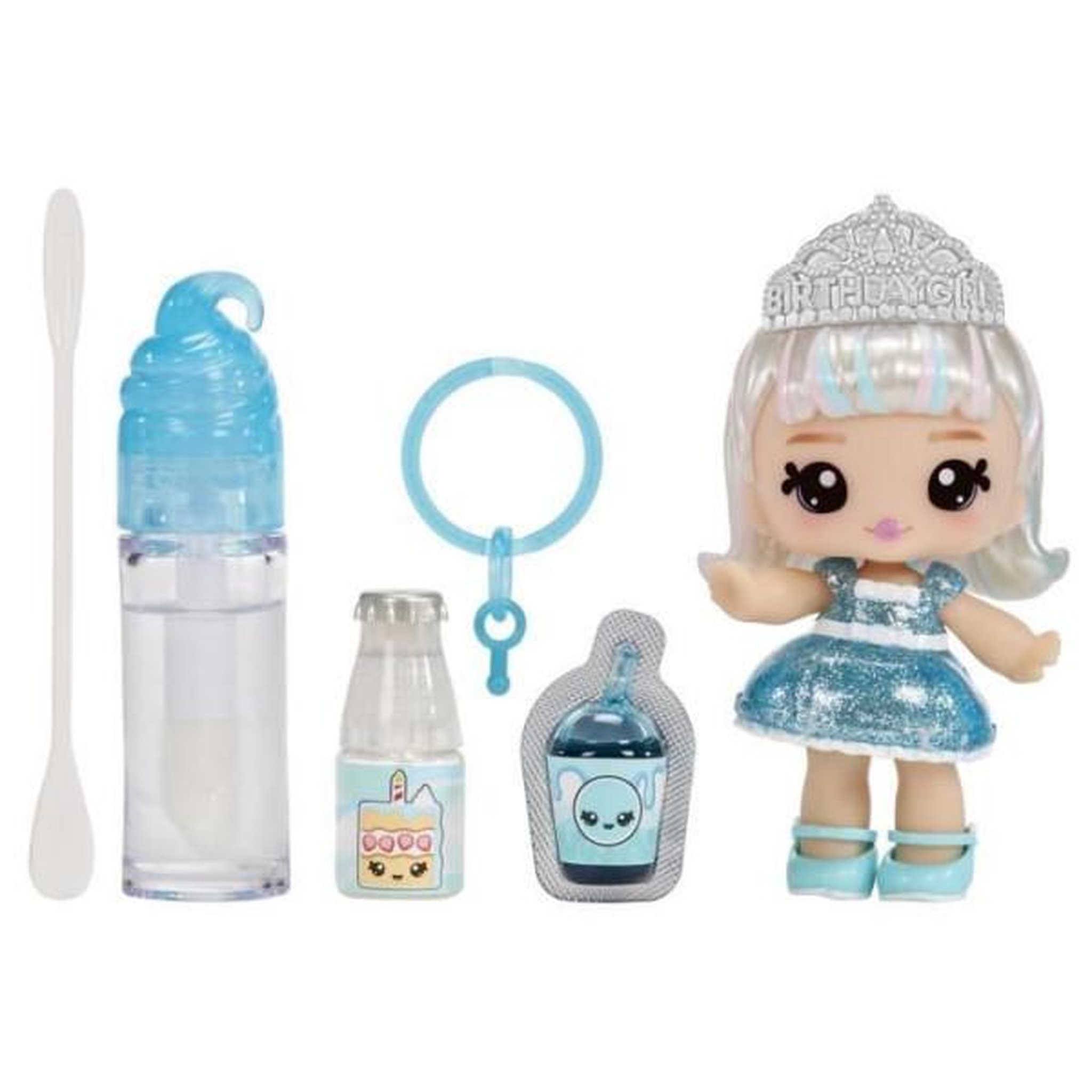Voir la diapositive 3 : L.O.L. SURPRISE! Yummiland - 1 poupée 10 cm et un gloss pailleté a créer - Callie - Goût gâteau d'anniversaire - Des 4ans