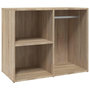 Voir la diapositive 2 : VIDAXL Armoire de dressing Chene Sonoma 80x40x65 cm Bois d'ingenierie