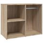 Voir la diapositive 2 : VIDAXL Armoire de dressing Chene Sonoma 80x40x65 cm Bois d'ingenierie