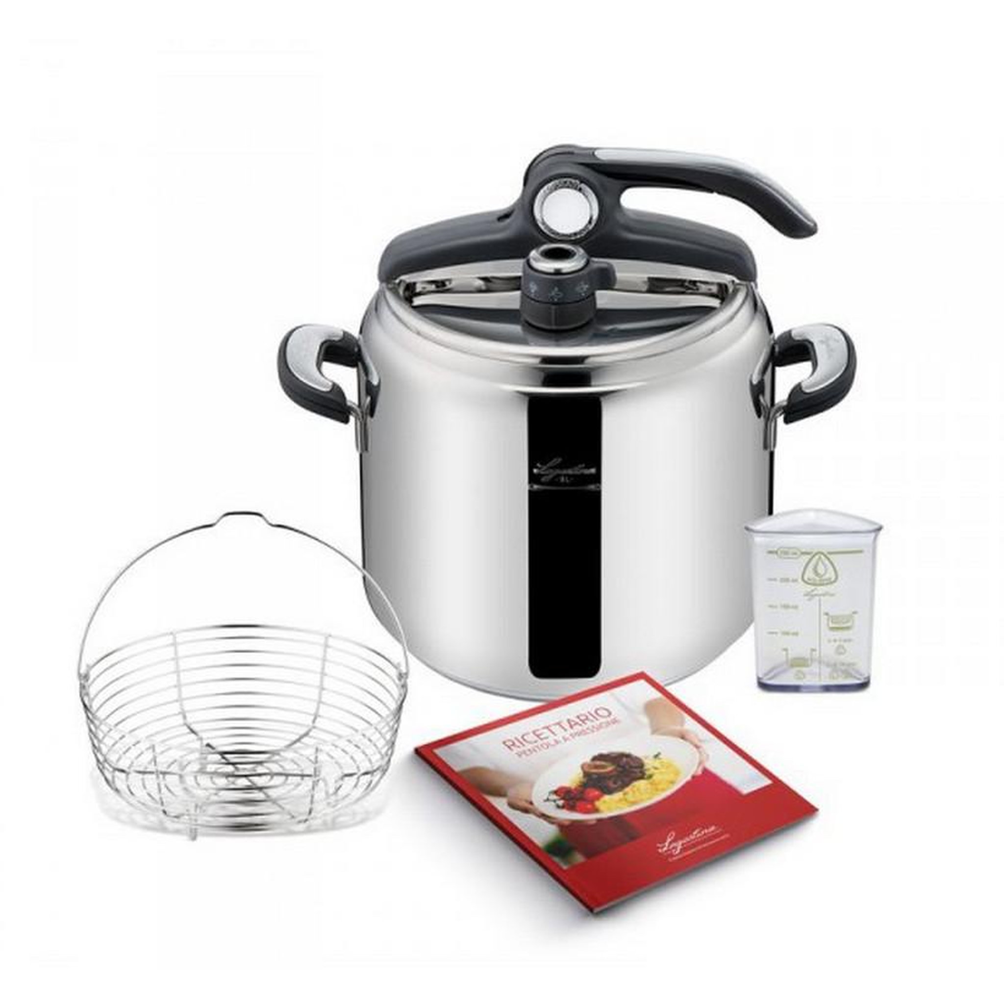Voir la diapositive 2 : Lagostina Autocuiseur inox 9l - 012019010709