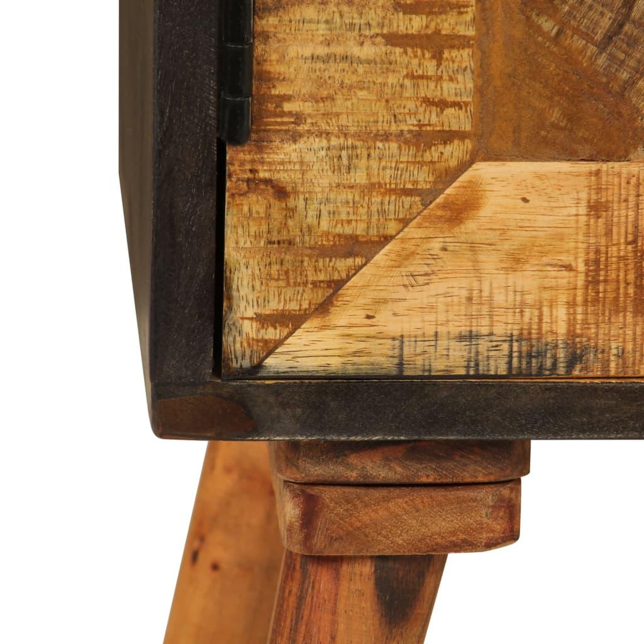 Voir la diapositive 5 : VIDAXL Buffet Bois de manguier massif 85x30x75 cm