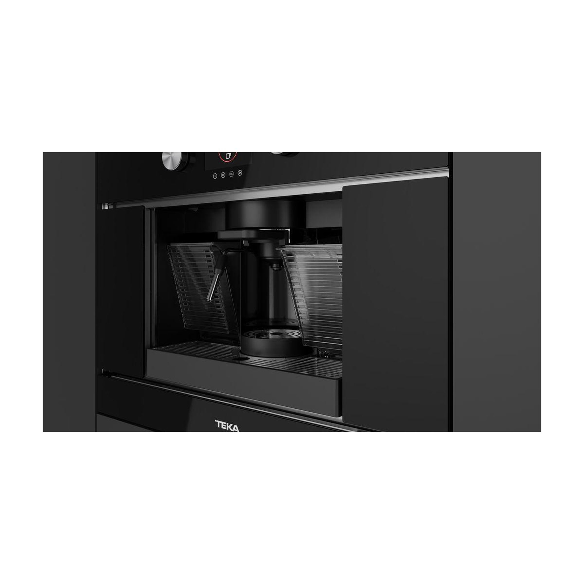 Voir la diapositive 5 : TEKA Expresso combiné cafetière CLC8350MC BK