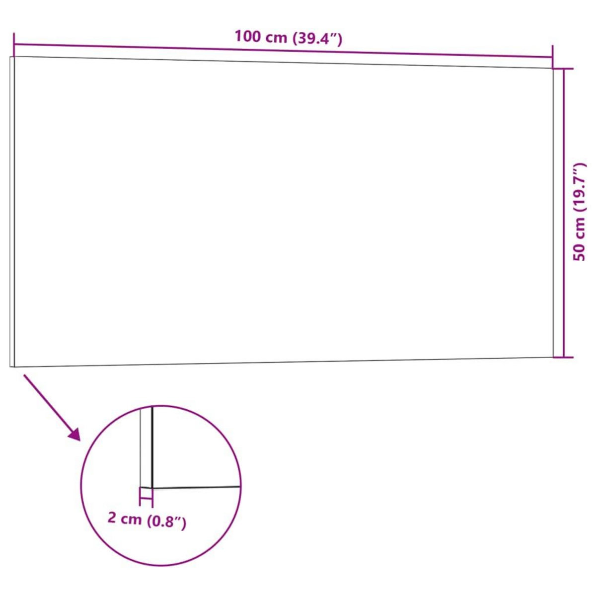 VIDAXL Panneaux muraux 3D 10 pcs rouge 100x50 cm EPS
