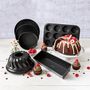 Voir la diapositive 5 : ZENKER Moule à muffins 12 empreintes 38 x 26 cm Zenker Perfect Black