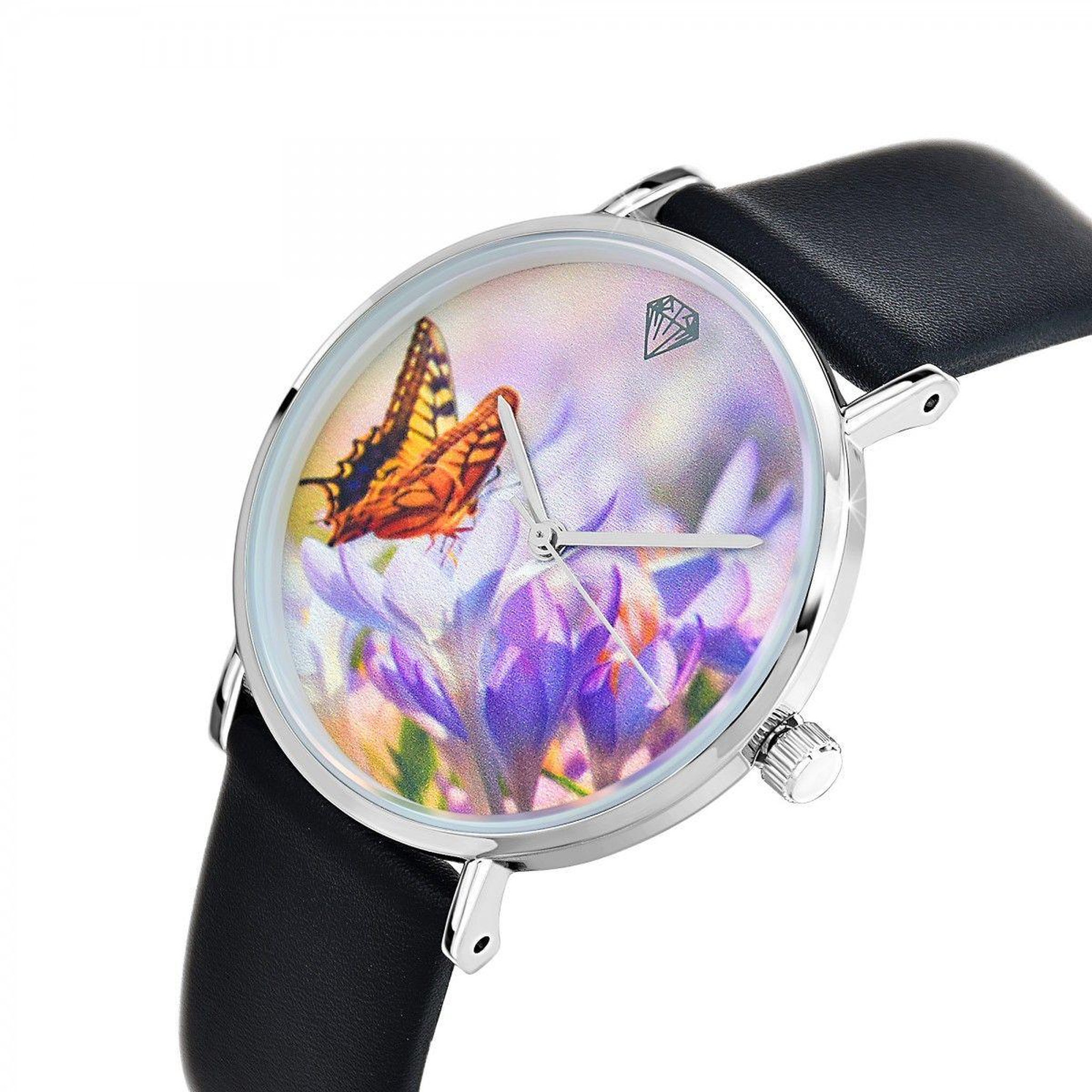 Voir la diapositive 3 : SC CRYSTAL Montre Clémence papillon SC Crystal