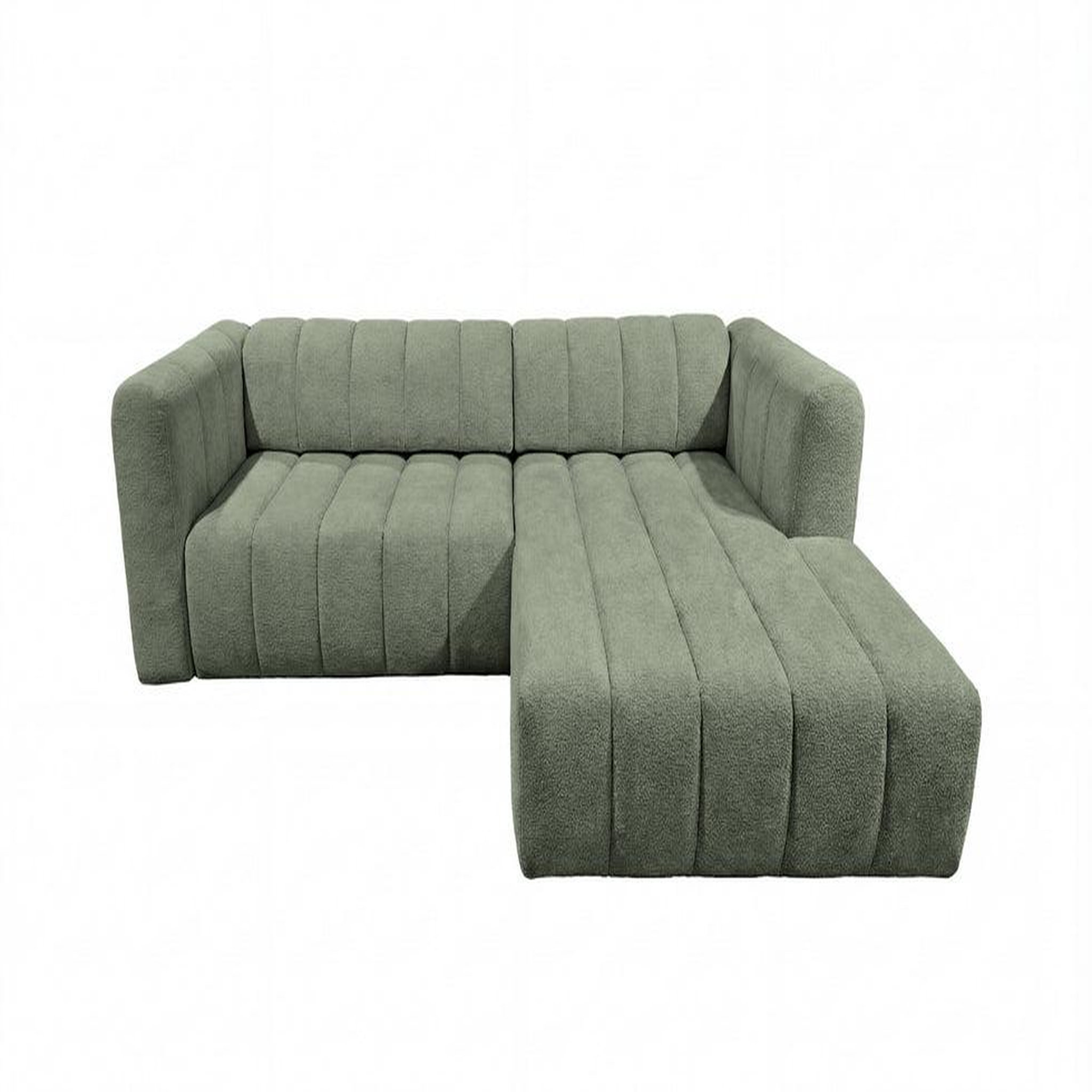 Voir la diapositive 1 : CASANOVA PARIS Marius - canapé d'angle tissu chenille
