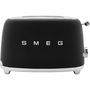 Voir la diapositive 2 : SMEG Grille-pain TSF01BLMEU Noir mat