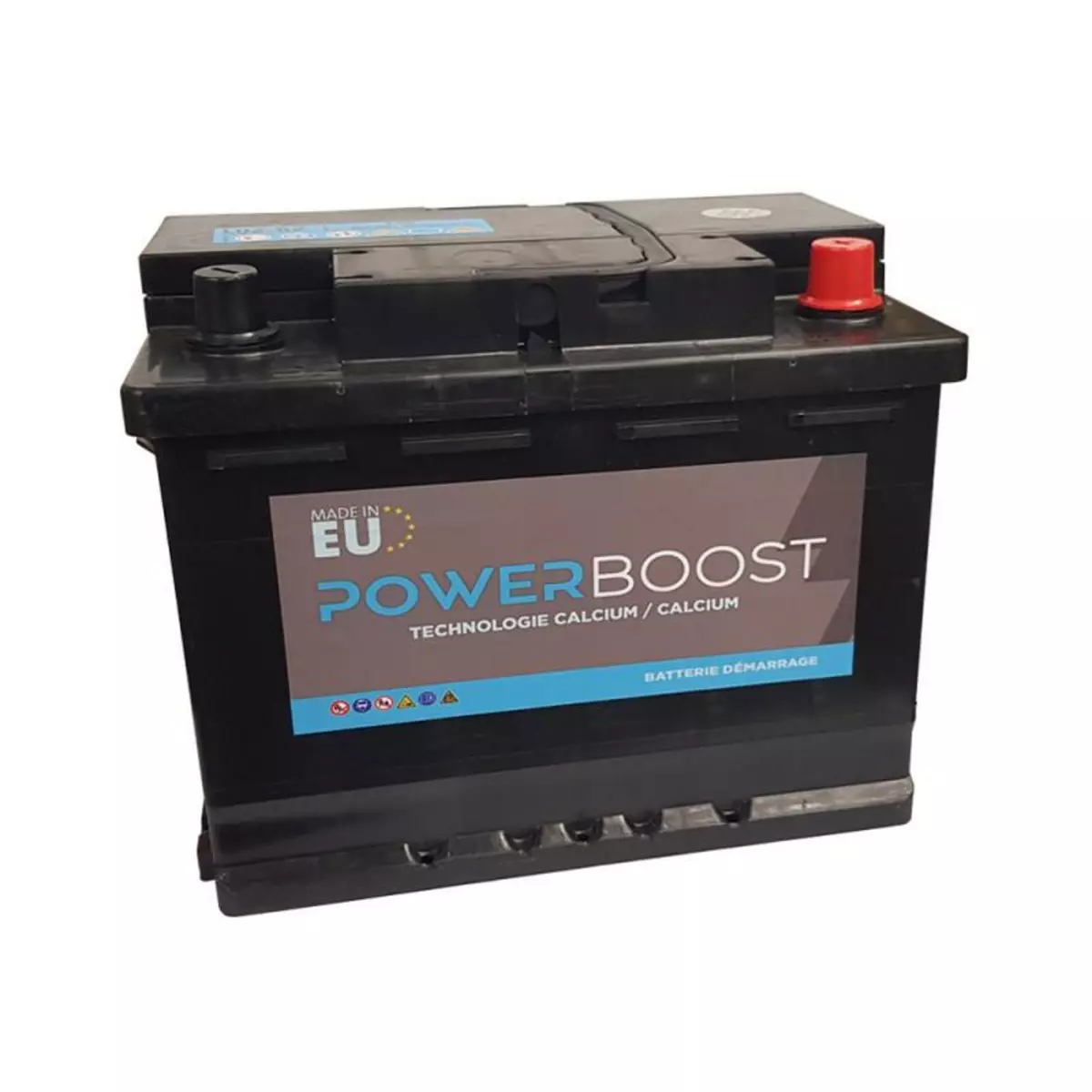 POWER BATTERY Batterie Voiture Powerboost L2D 12v 62ah 520A