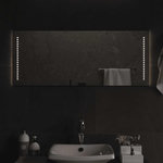 VIDAXL Miroir de salle de bain a LED 100x40 cm