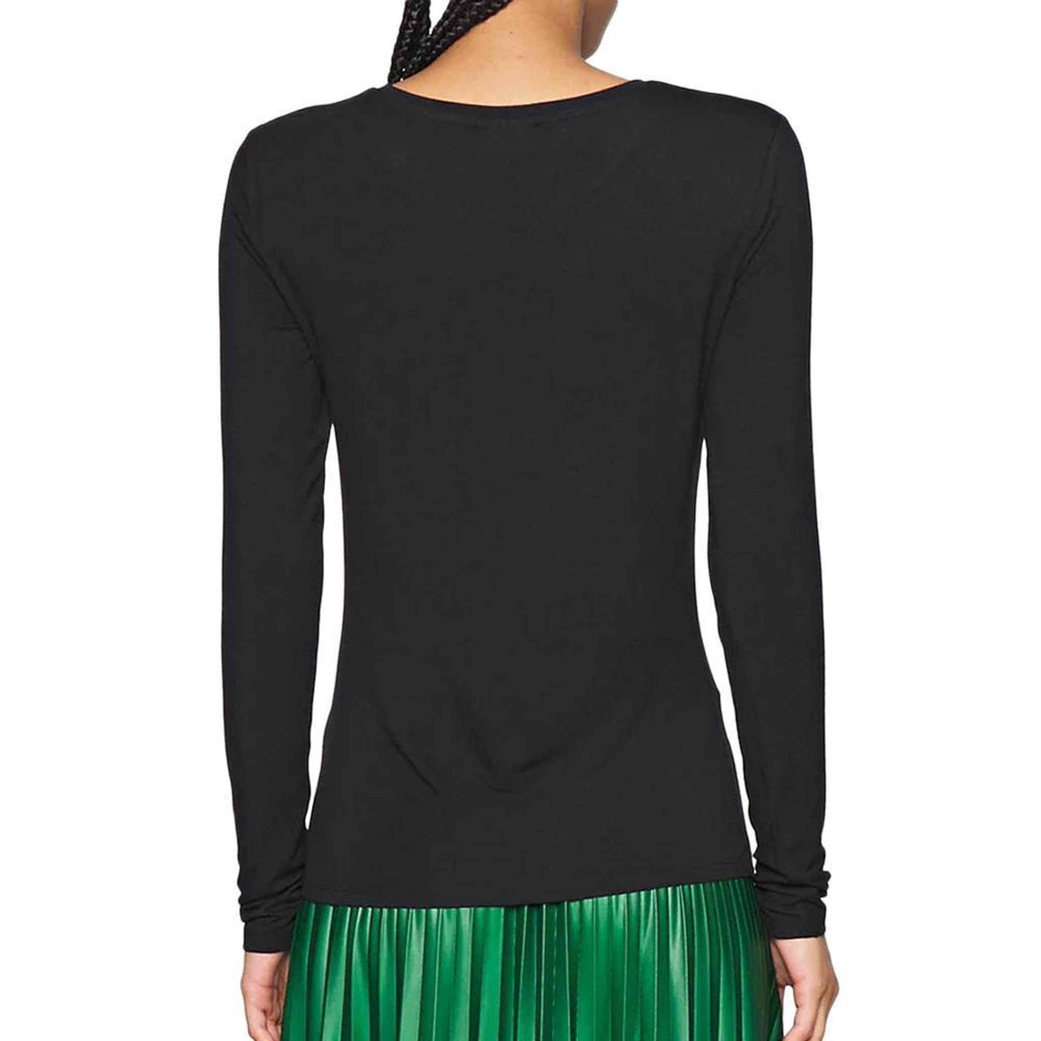 Voir la diapositive 2 : JACQUELINE DE YONG T-shirt Manches Longues Noir Femme JDY Mila