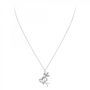 Voir la diapositive 3 : SC CRYSTAL Collier fée et coeur SC Crystal orné de cristaux scintillants