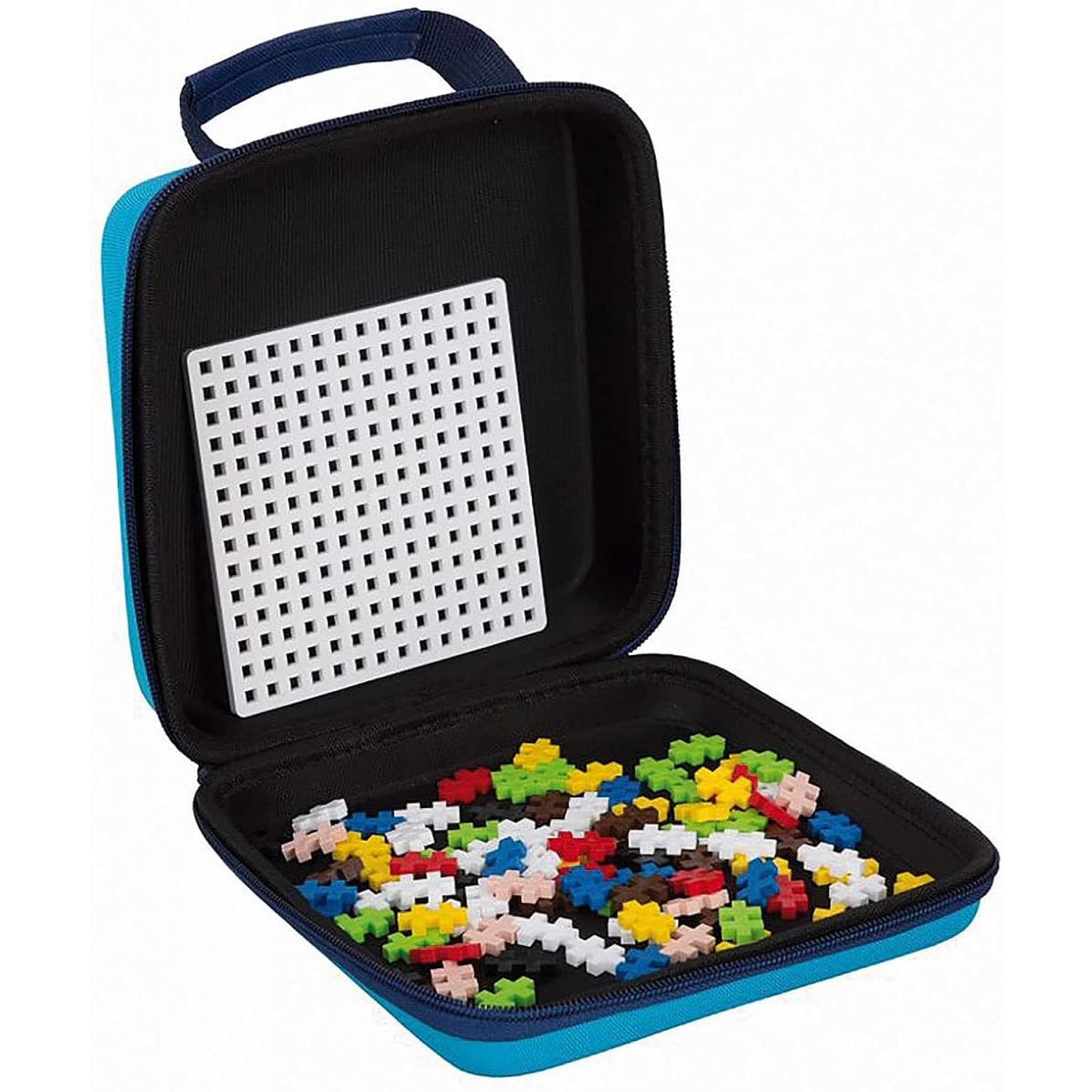 Voir la diapositive 2 : Jeu de construction - Valisette de voyage - 100 pièces