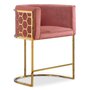 Paris Prix Chaise de Bar Design  Neyho  96cm Rose
