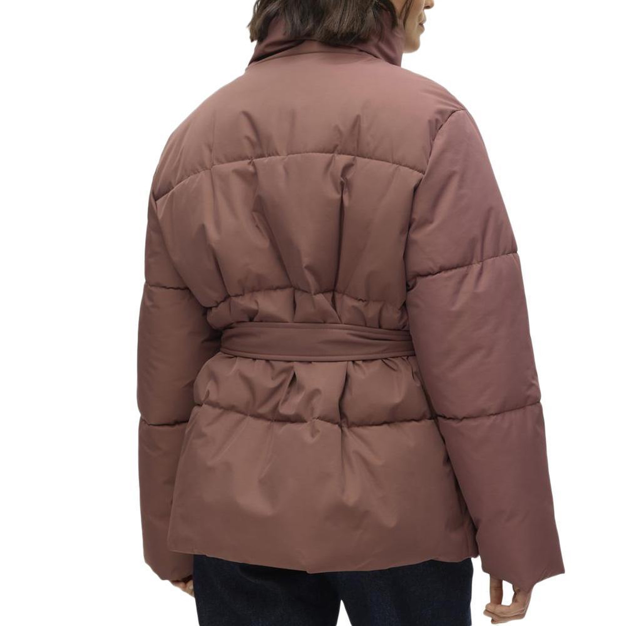 Voir la diapositive 2 : Vero Moda Doudoune Marron Femme Vero Moda Mashley