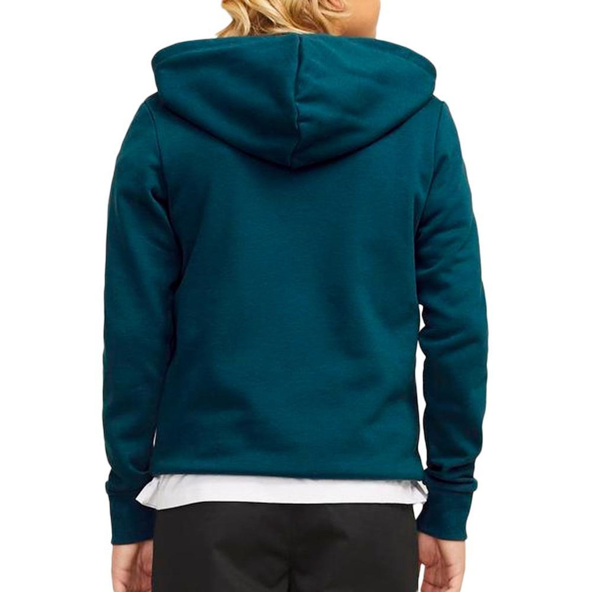 Jack & Jones Sweat à Capuche Bleu Garçon Jack & Jones Varsity Branding