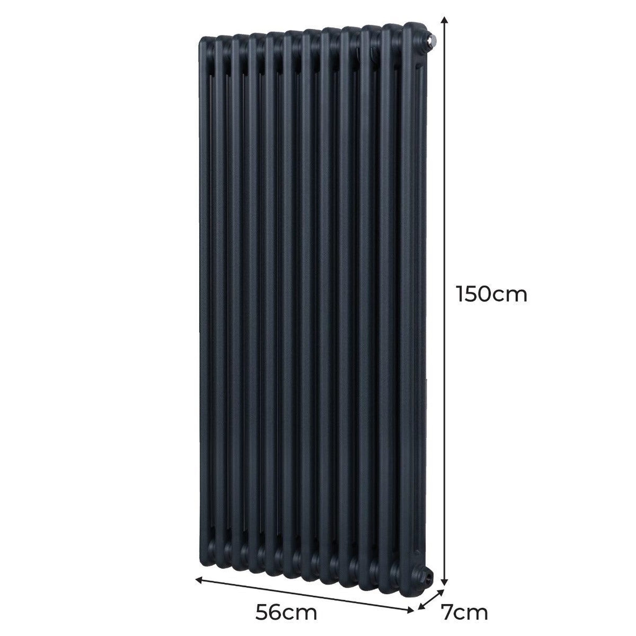 Voir la diapositive 5 : MONSTERSHOP Radiateur traditionnel à 2 colonnes – 1500 x 562 mm
