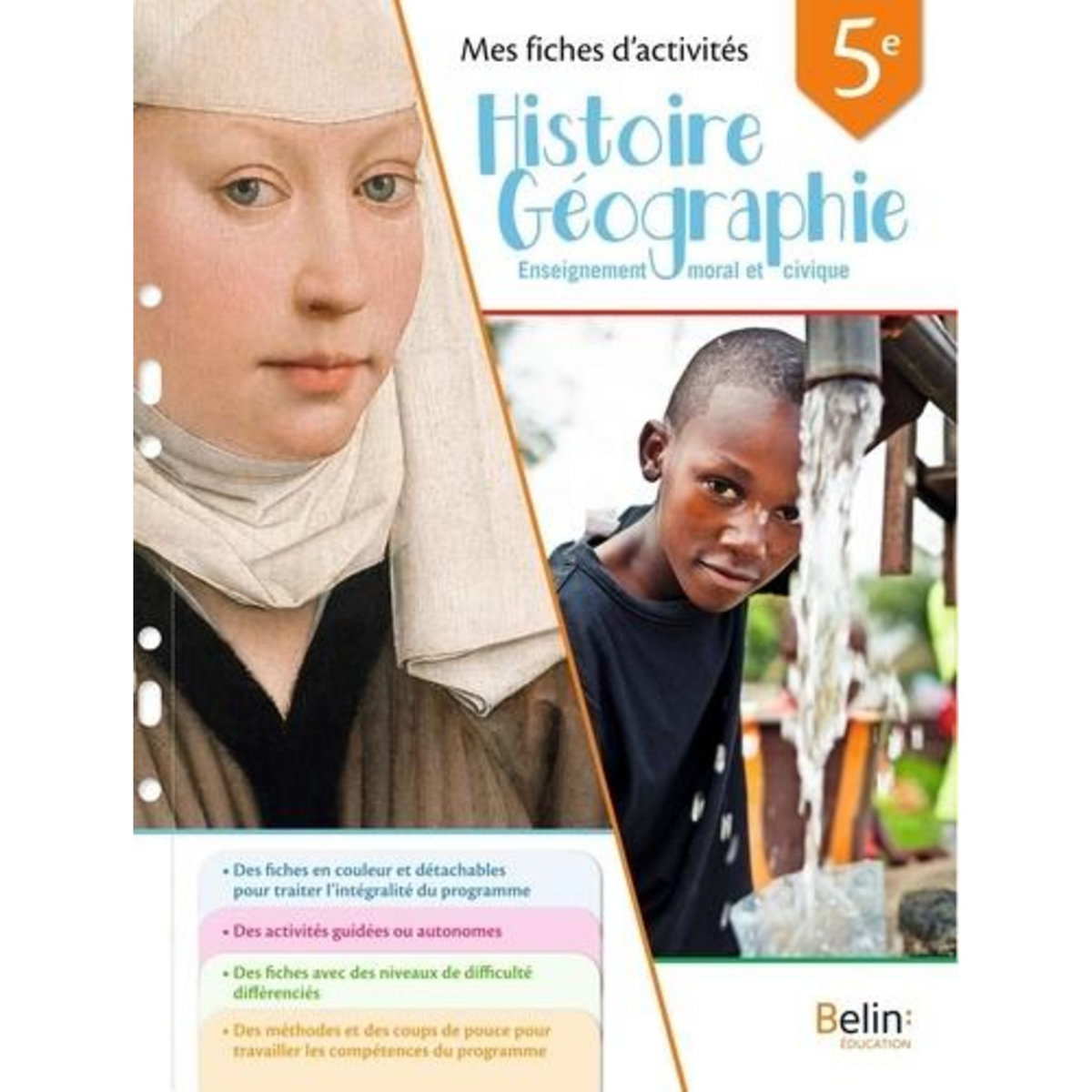 HISTOIRE GEOGRAPHIE EMC 5E. MES FICHES D'ACTIVITES, EDITION 2022, Reynaud Carine