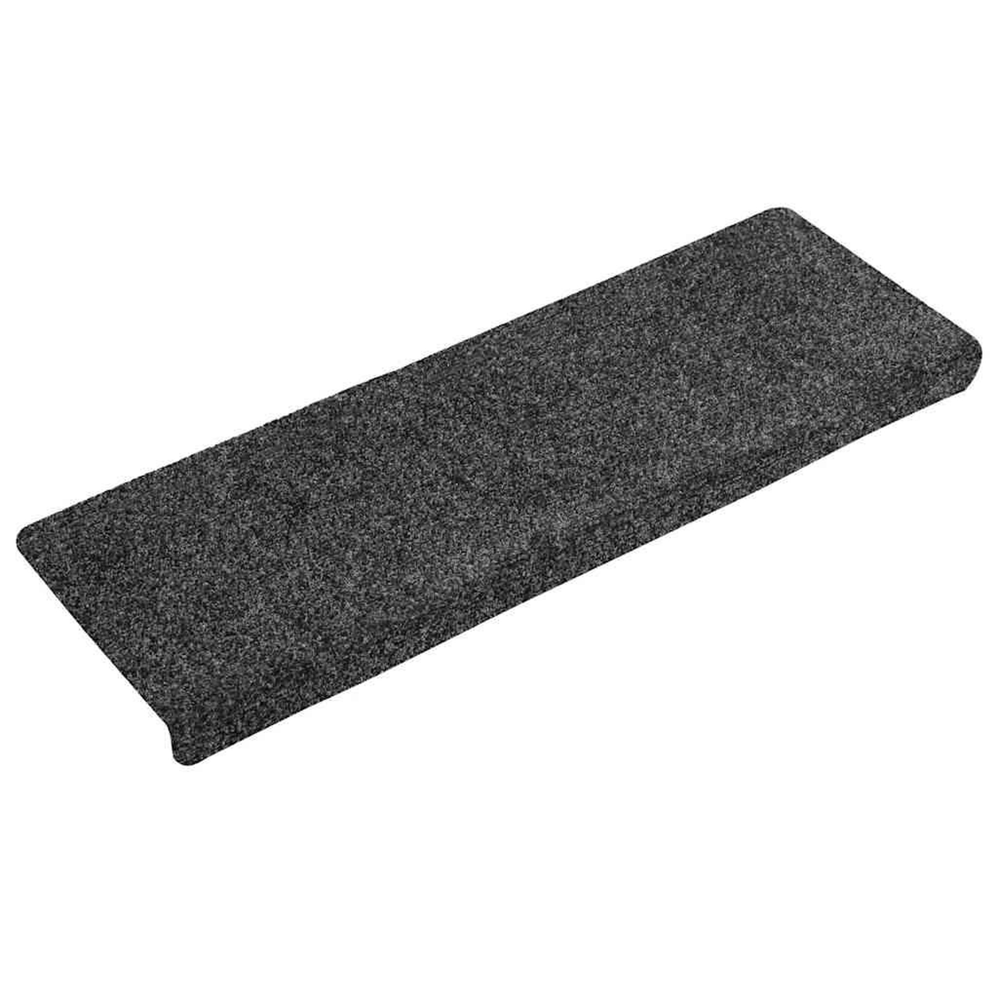 Voir la diapositive 2 : VIDAXL Tapis d'escalier autocollants 30 pcs gris 65x21x4 cm