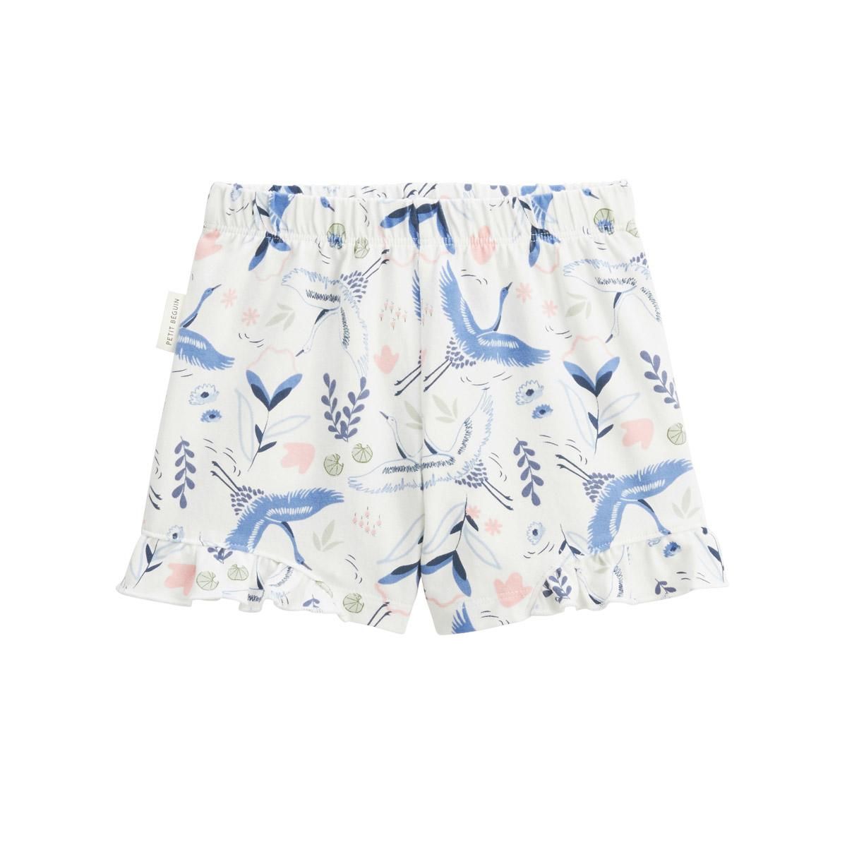 Petit Béguin Pyjama enfant 2 pièces manches courtes Tiana