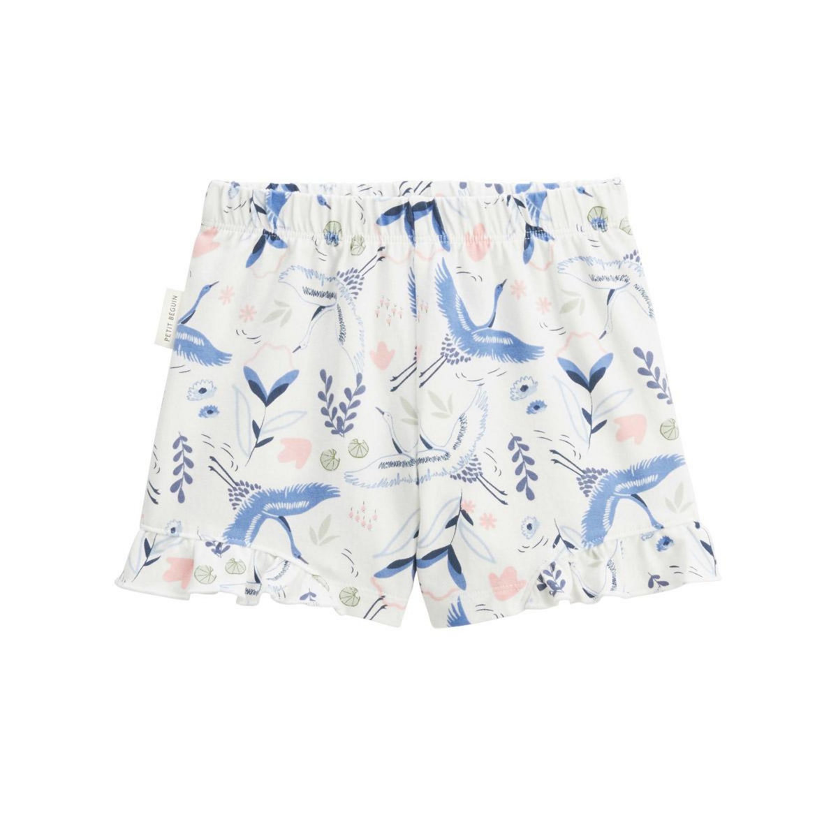 Petit Béguin Pyjama enfant 2 pièces manches courtes Tiana