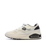 LOTTO Baskets Noires/hes Garçon Lotto Six100. Coloris disponibles : Blanc