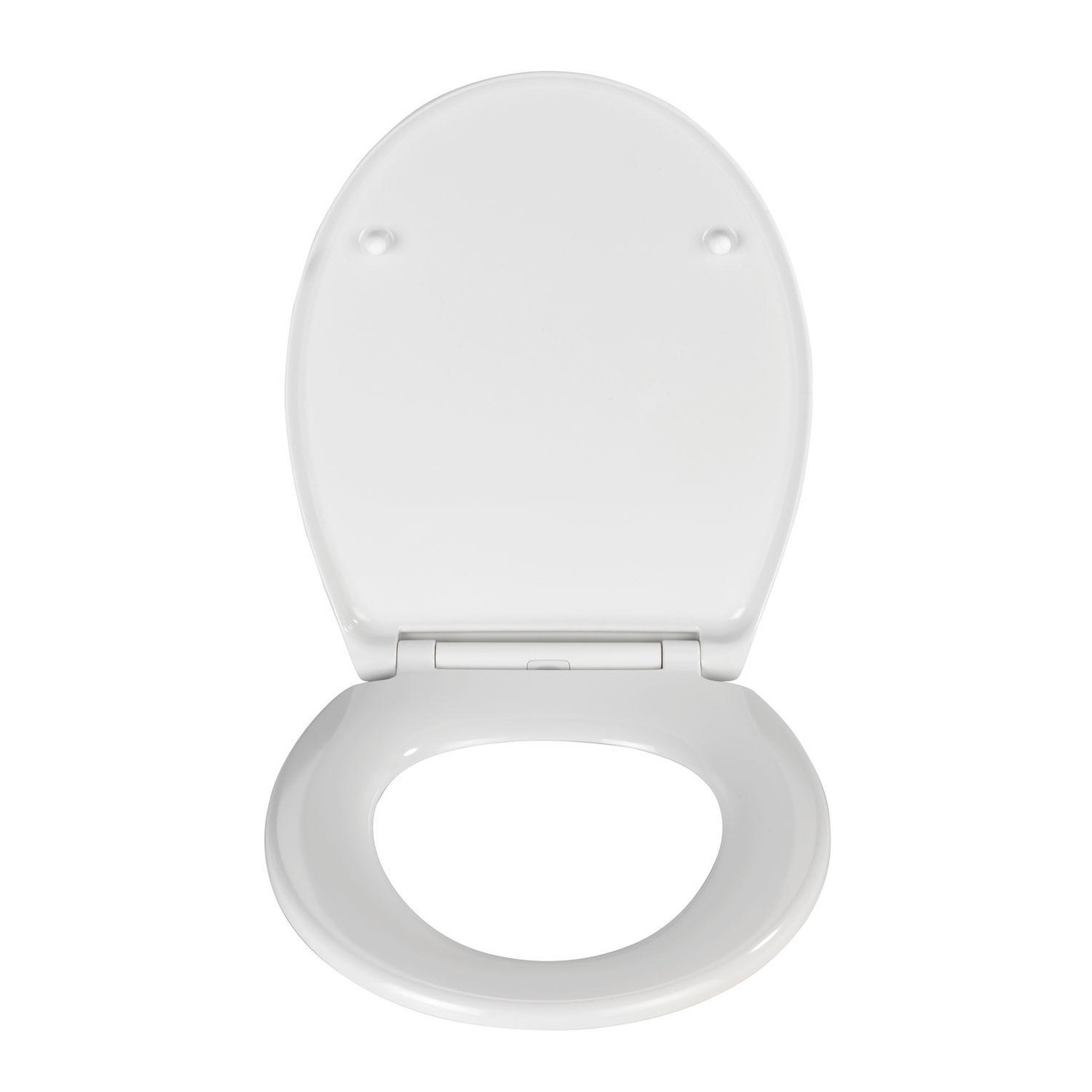 Voir la diapositive 2 : Wenko Abattant WC Easy-Close - Abaissement automatique - Duroplast