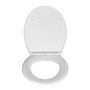 Voir la diapositive 2 : Wenko Abattant WC Easy-Close - Abaissement automatique - Duroplast