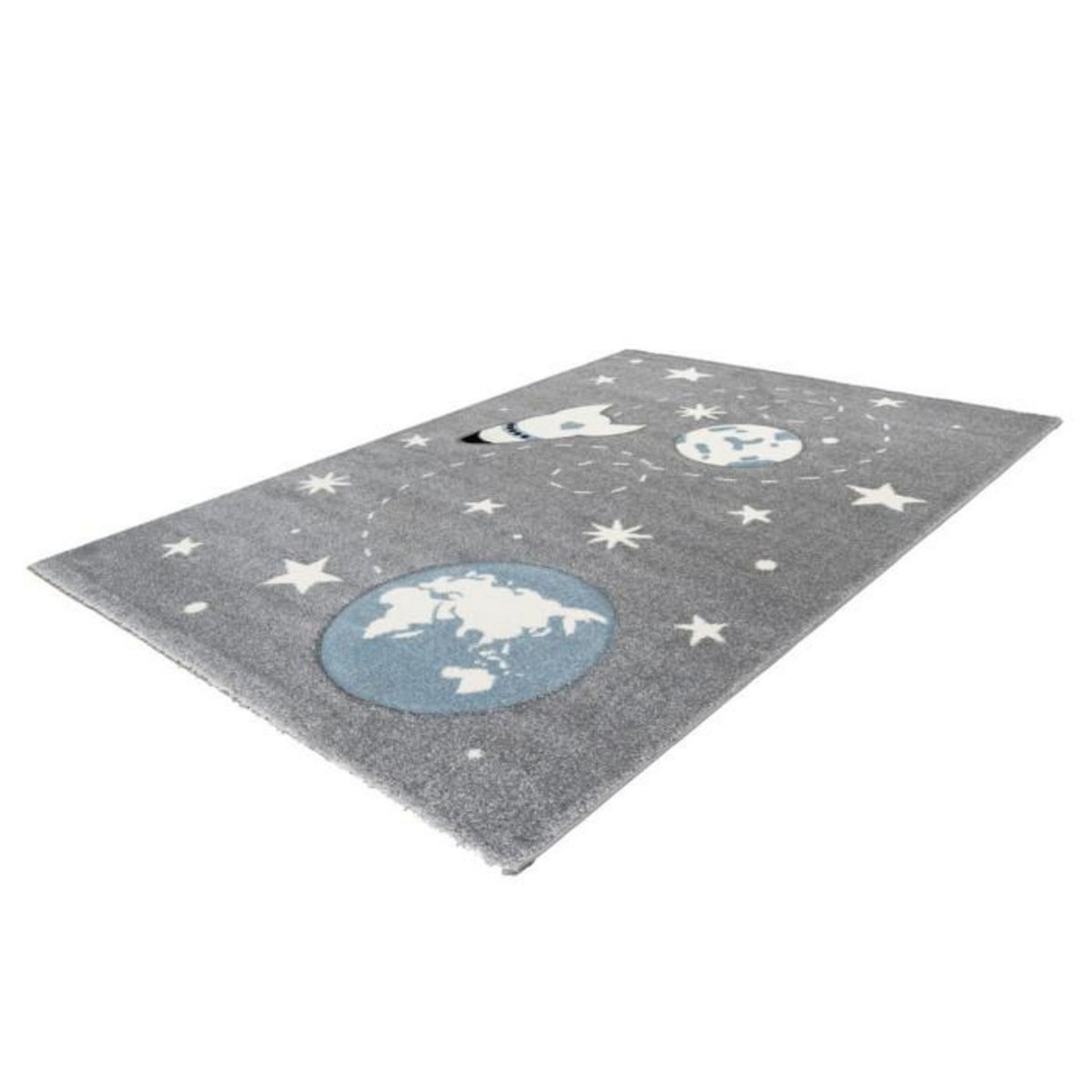 Paris Prix Tapis de Chambre Enfant Espace  Yowah  Argent