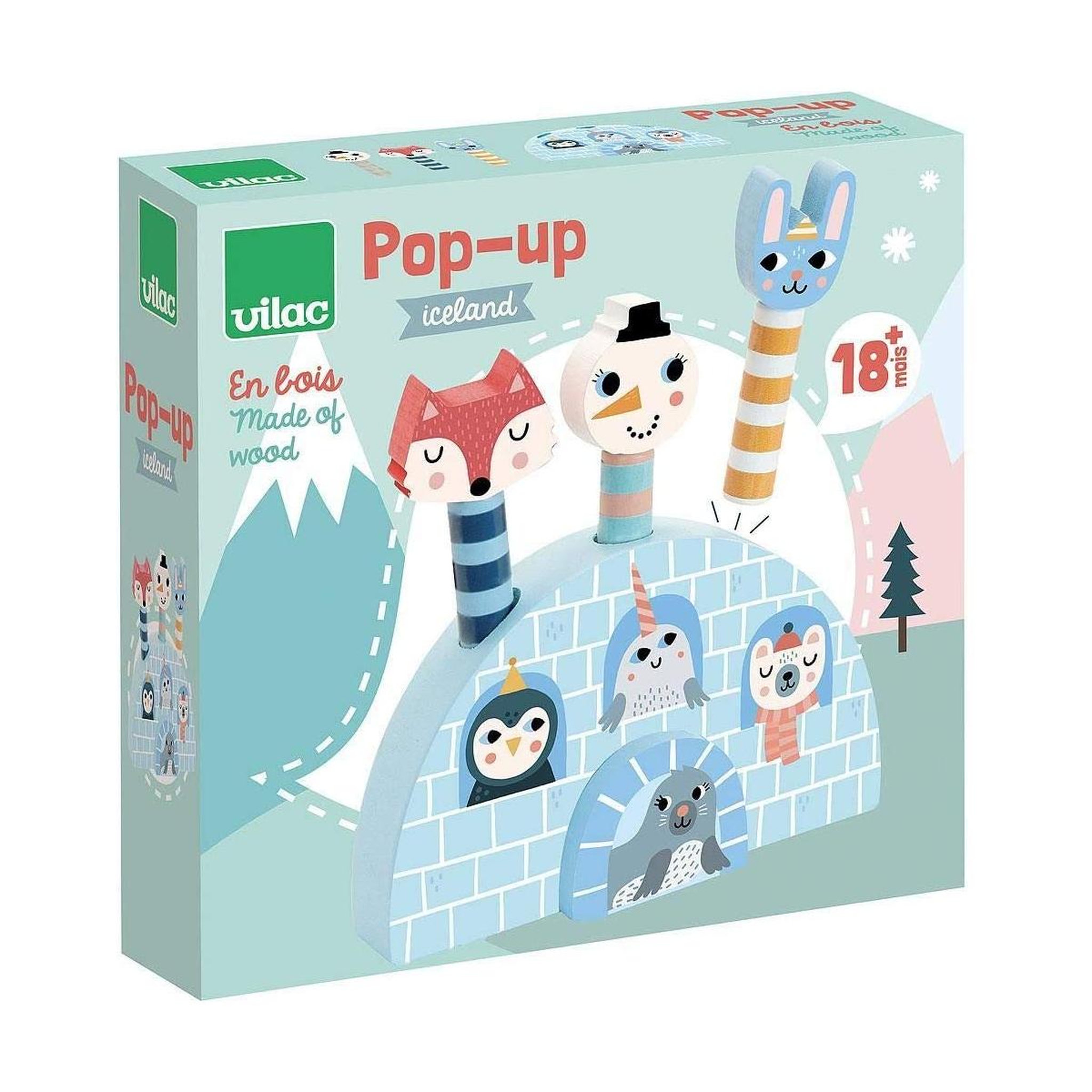 Voir la diapositive 2 : Vilac Pop up Iceland Michelle Carslund