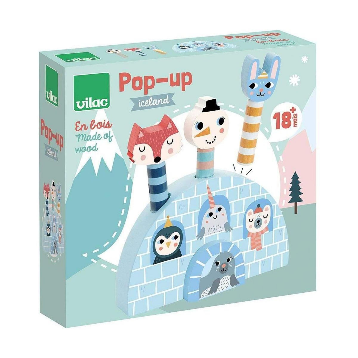 Vilac Pop up Iceland Michelle Carslund