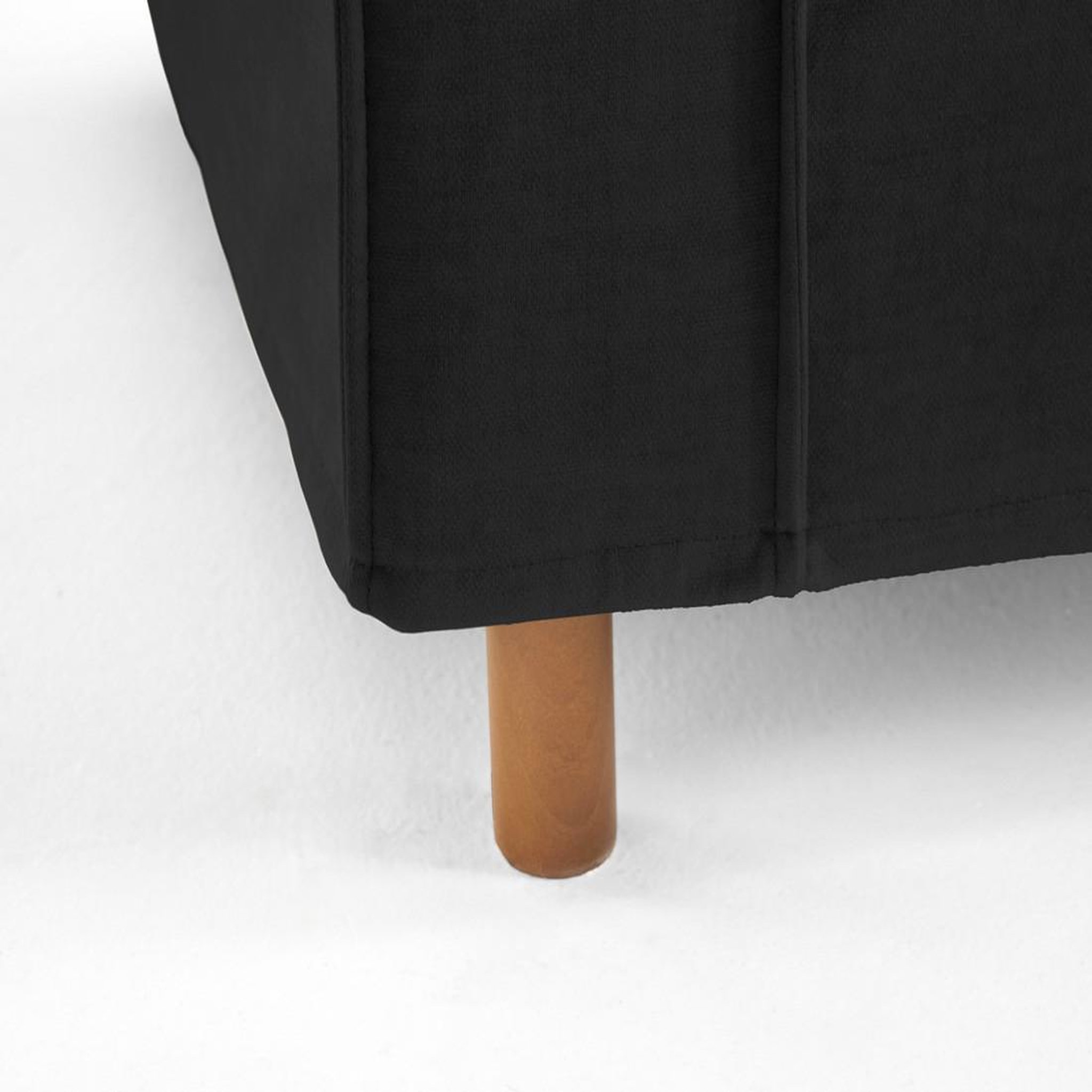 Voir la diapositive 2 : LISA DESIGN Jake - canapé déhoussable d'angle droit 5 places en velours