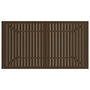 Voir la diapositive 4 : VIDAXL Table de jardin Marron 140x80x72 cm Acier