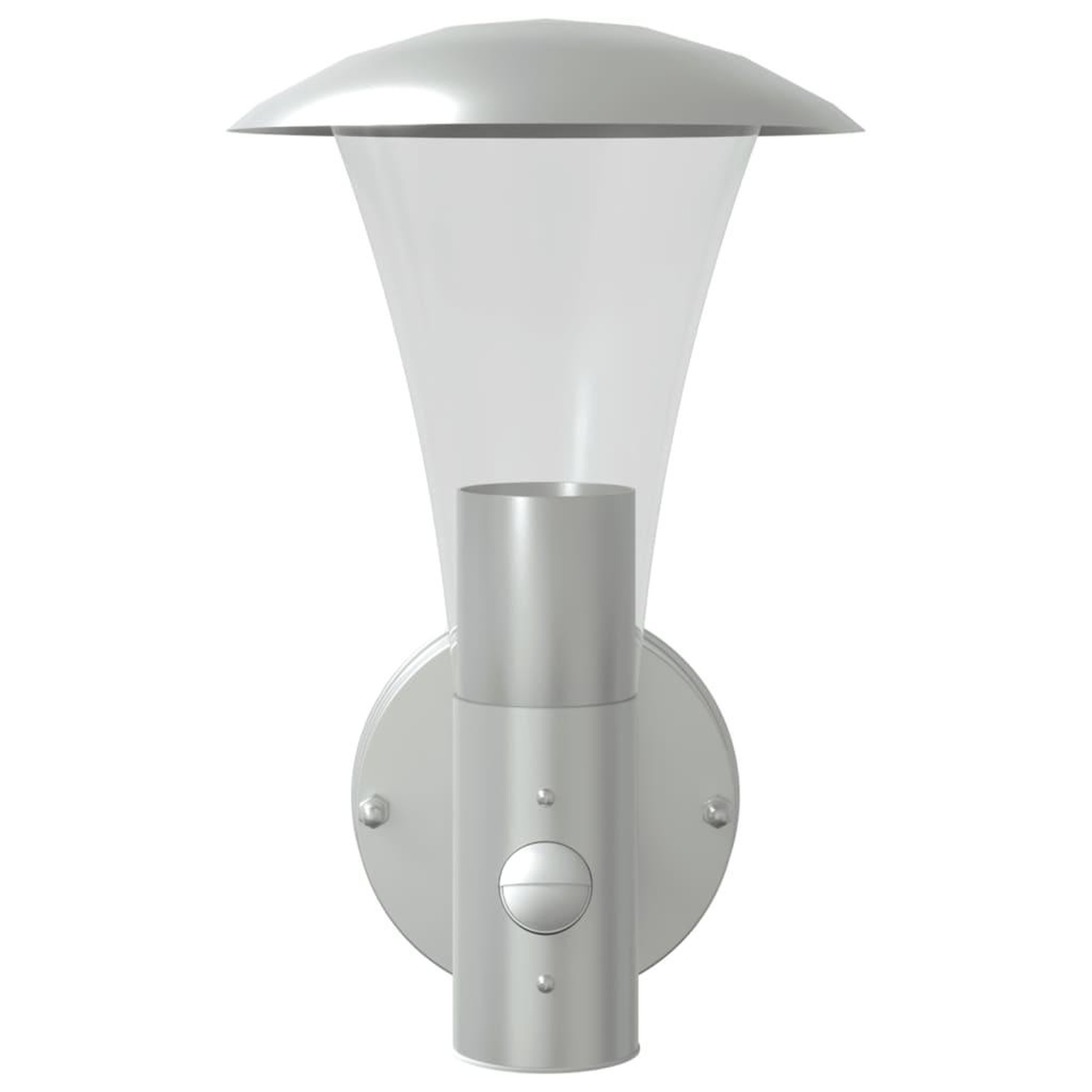 Voir la diapositive 4 : VIDAXL Appliques murales d'exterieur et capteurs 2pcs acier inoxydable