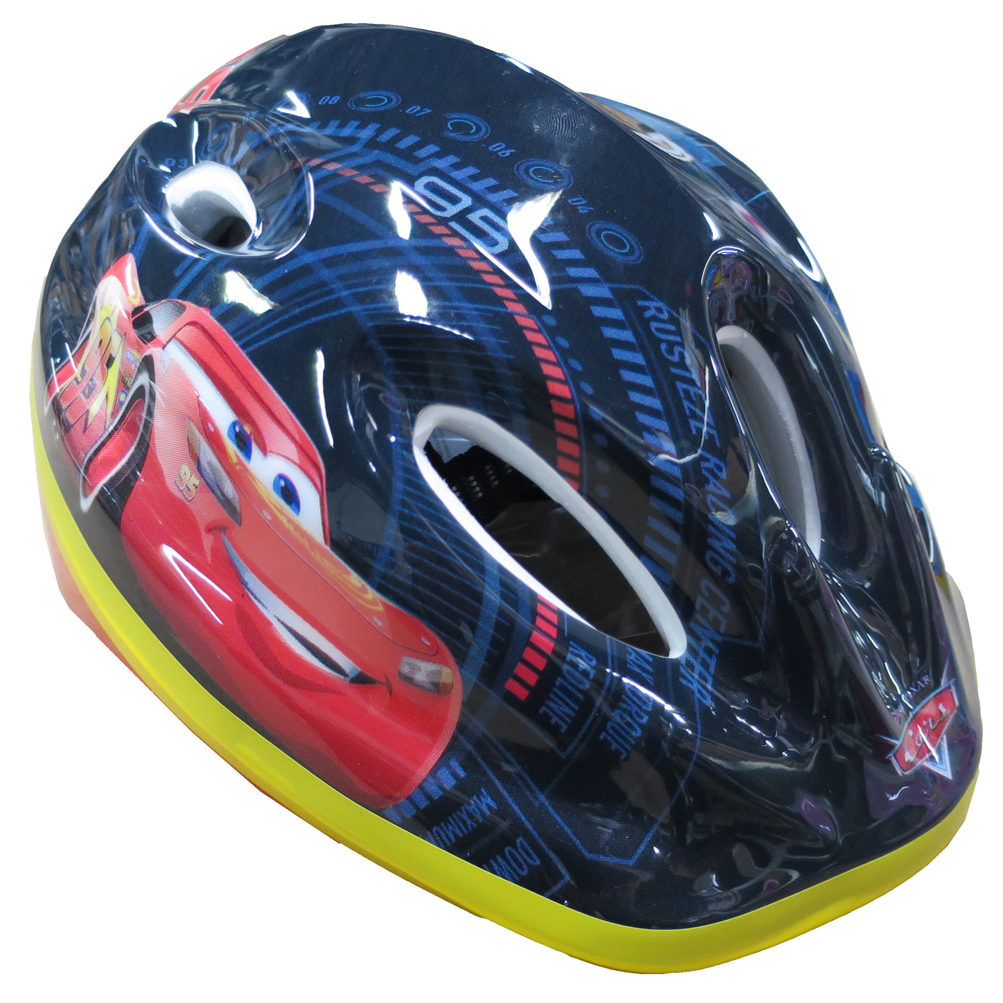 Voir la diapositive 2 : CARS Vélo 14 pouces - Cars + casque 