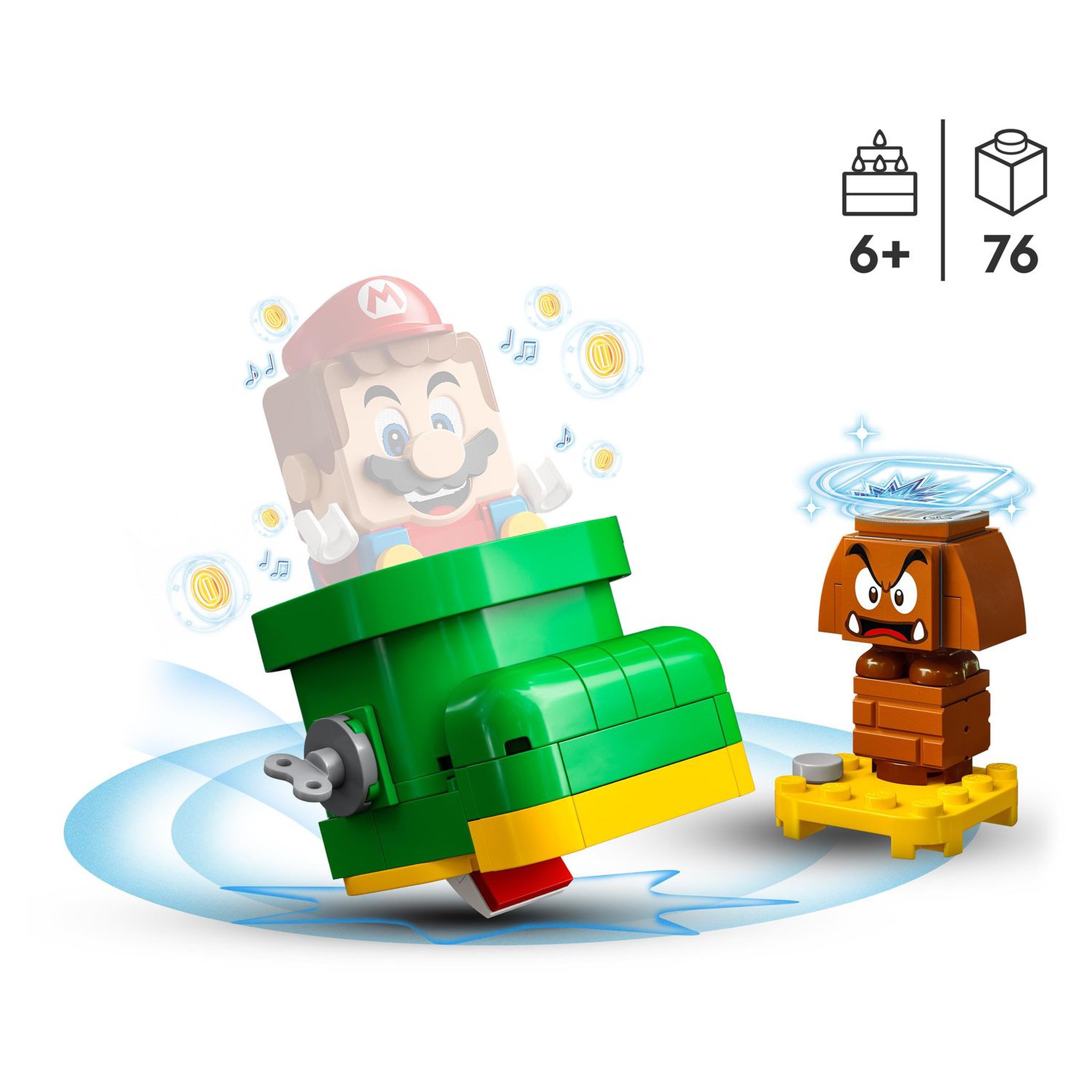 Voir la diapositive 4 : LEGO Super Mario 71404 Ensemble d'extension La Chaussure du Goomba