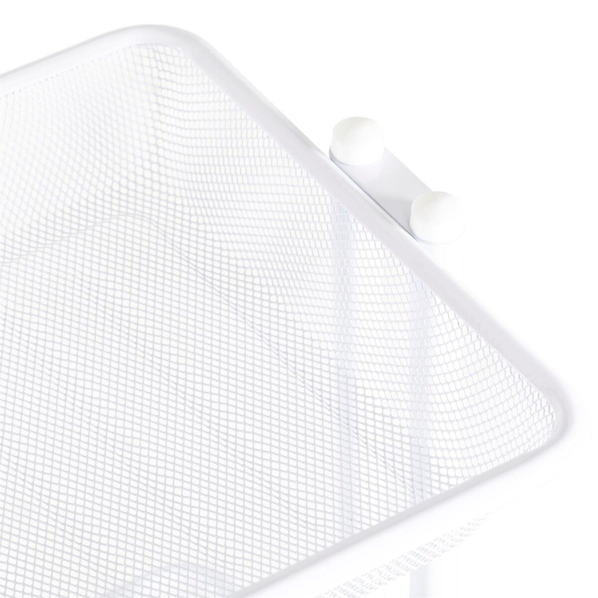 IDIMEX Desserte à roulettes VALIENTE, avec 3 bacs de rangement en métal