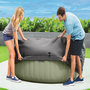 Voir la diapositive 2 : INTEX Couverture thermique pour spa gonflable PureSpa rond 4 places - Intex