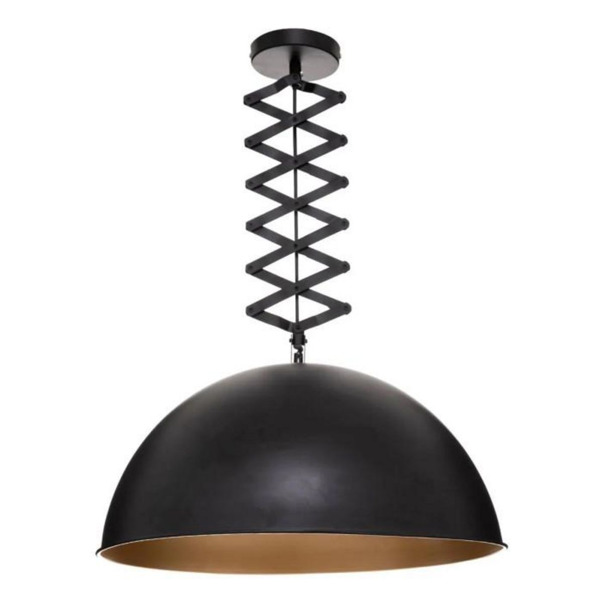 ATMOSPHERA Lampe Suspension en Métal  Lahti  51cm Noir