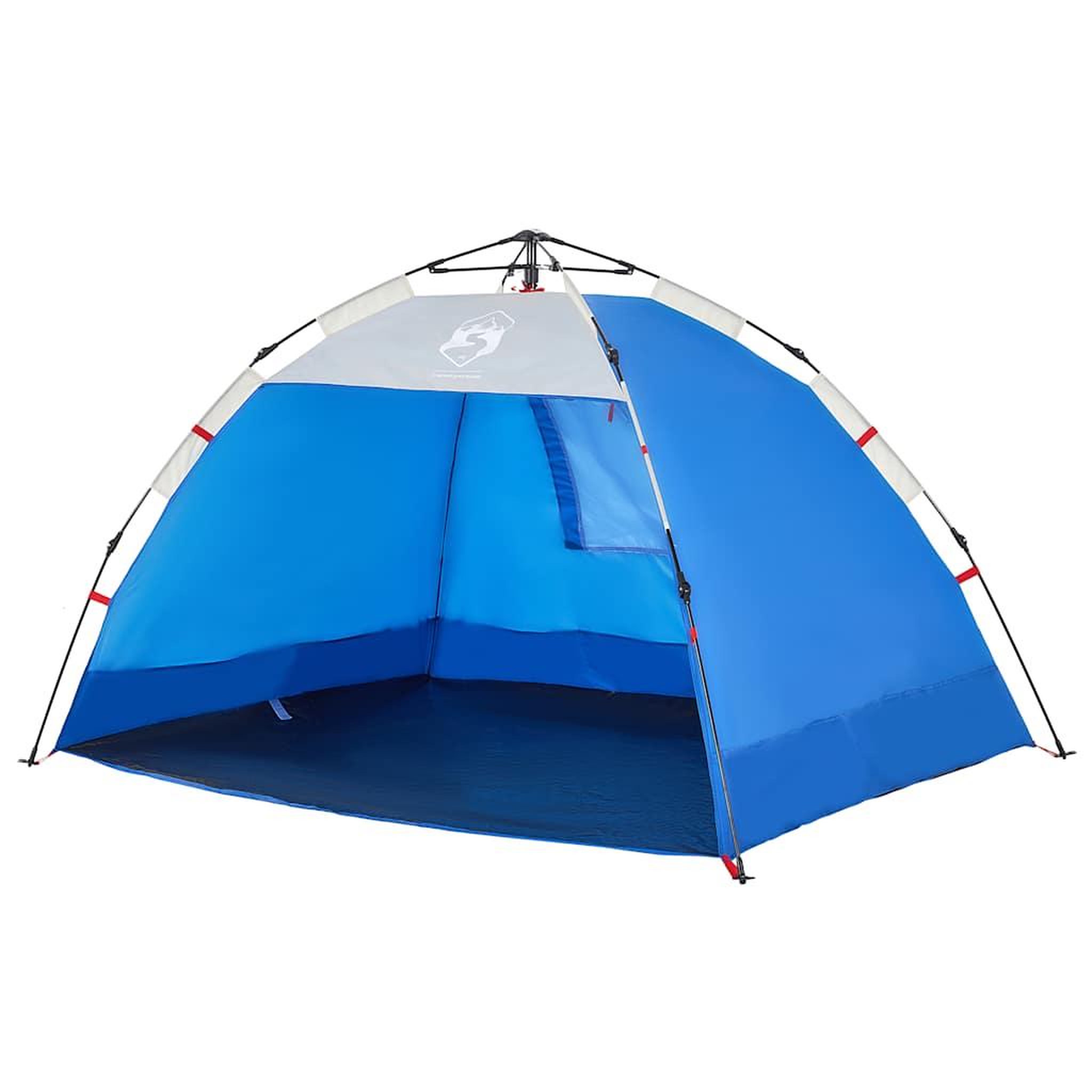 Voir la diapositive 4 : VIDAXL Tente de plage 2 personnes liberation rapide impermeable