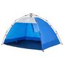 Voir la diapositive 4 : VIDAXL Tente de plage 2 personnes liberation rapide impermeable