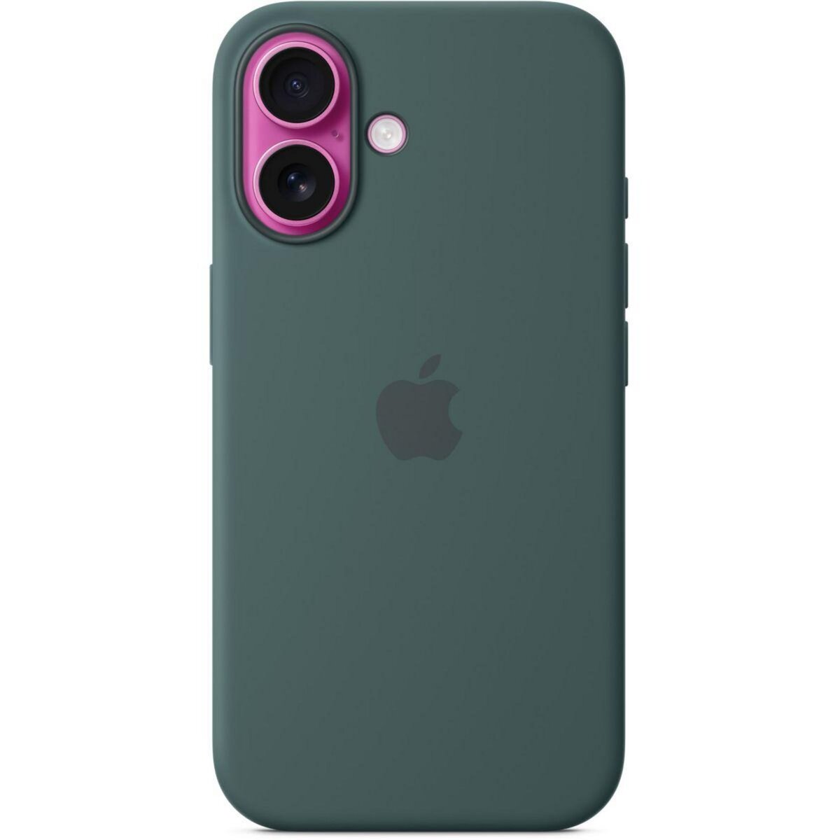 APPLE Coque iPhone 16 MagSafe Vert lacustre Silicone