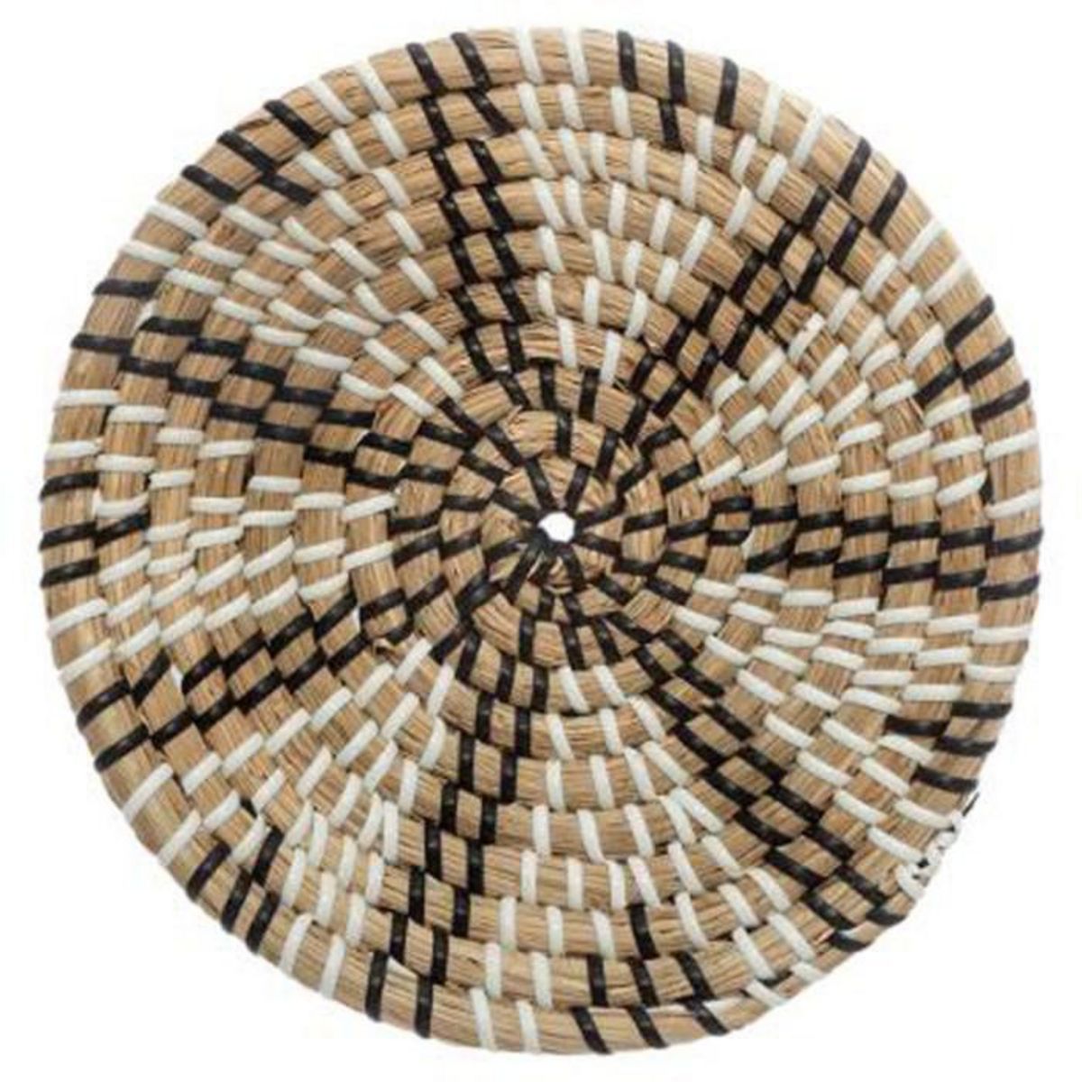 Paris Prix Lot de 3 Décorations Murales  Panier  45cm Naturel