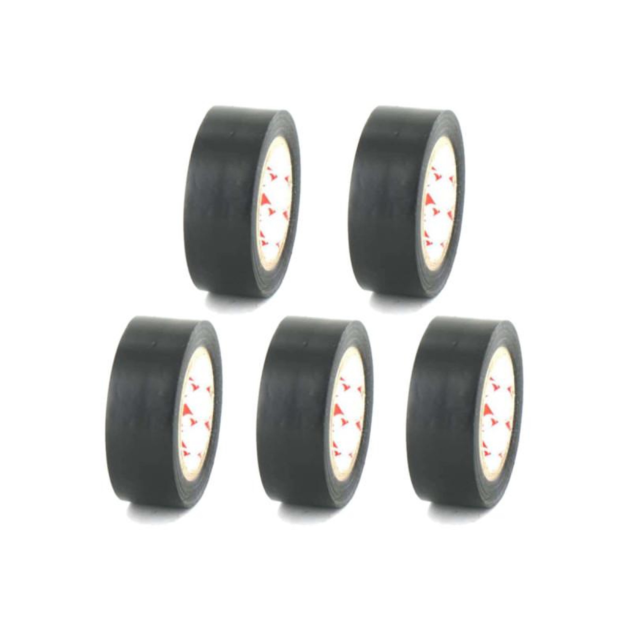 Scapa Lot de 5 rubans adhésifs électriques scapa - pvc - noir - 15mm - 2702n-15
