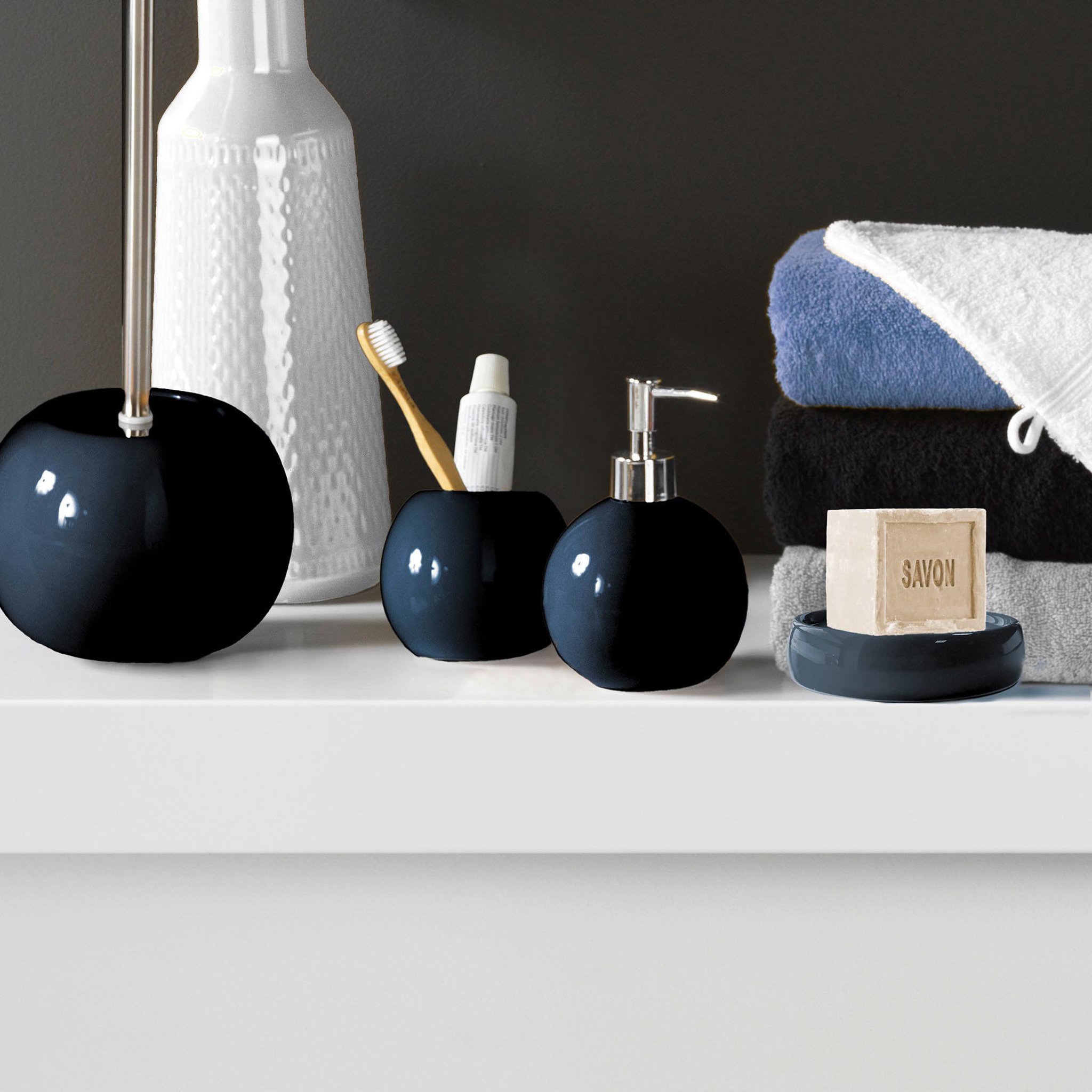 Voir la diapositive 5 : Eden Brosse de toilette en céramique bullea